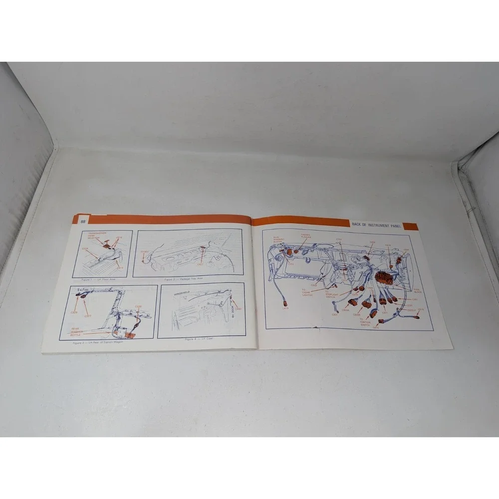 1980 Ford Fairmont Zephyr Electrical Vacuum Wiring Shop Service‎ Manual